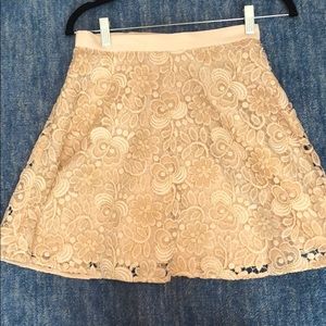 Club Monaco lace skirt
